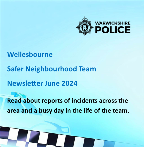 WellesbournCops's tweet photo. Here's our latest newsletter:
https://t.co/XpAE1zuhnB https://t.co/Q2RhayMozt