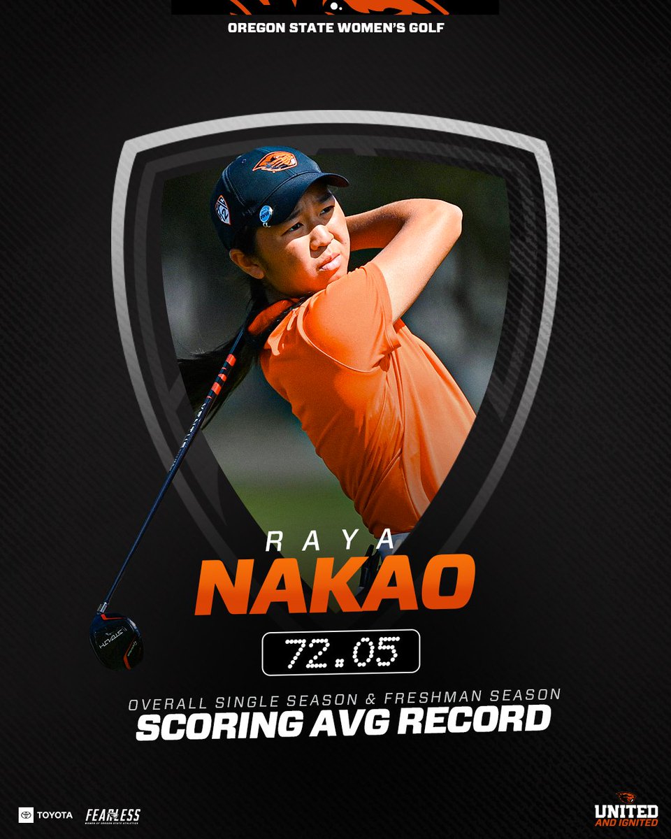 𝓡𝓔𝓒𝓞𝓡𝓓𝓢 𝓑𝓡𝓞𝓚𝓔𝓝

Congratulations to Raya Nakao and Chayse Gomez on breaking scoring records this season! 

#GoBeavs
