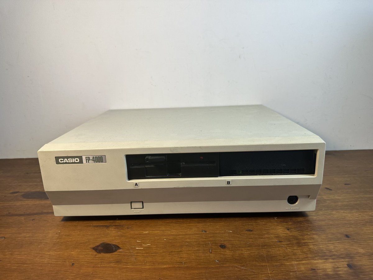 Well, here is a difficult question. Would anyone have the User's Guide for the Casio FP-4000 desktop computer? I am in need of the DIP switches meaning located under a trap beneath the chassis. Thanks in advance!