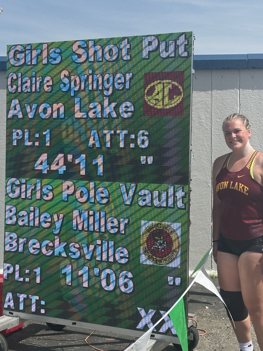 STATE CHAMPION CLAIRE SPRINGER!