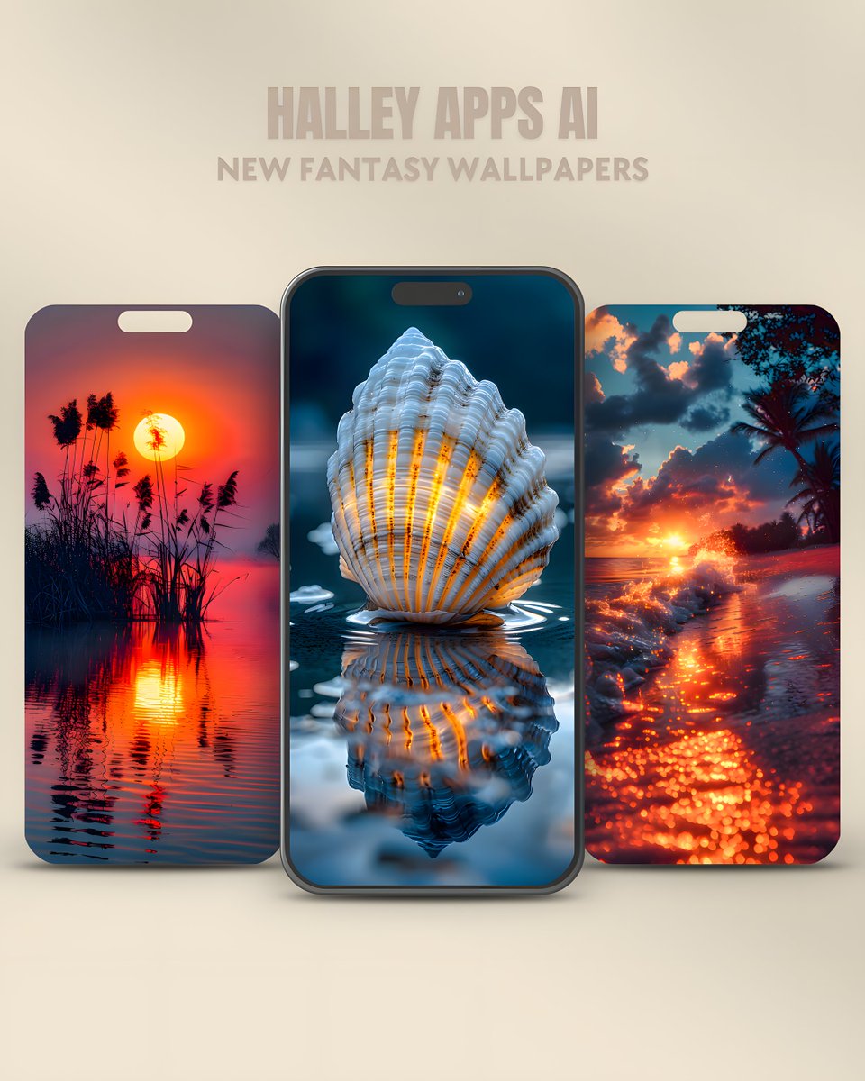 Halleyapps's tweet photo. Hello! 7 new backgrounds! In various styles!
They are "FREE" & fit on #iOS #Android
Give ❤ & share.
Enter here: https://t.co/CO88bFZX7s
#AIart #halleywallsai https://t.co/m0MkUtYmtq