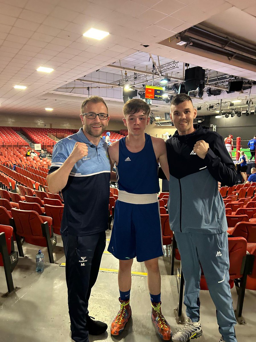 Great win for Odhran McComb today against the All Ireland runner up, he now joins the Macs Garoid Monaghan in next weeks National Junior Cadet semi final 👏 👏 👏