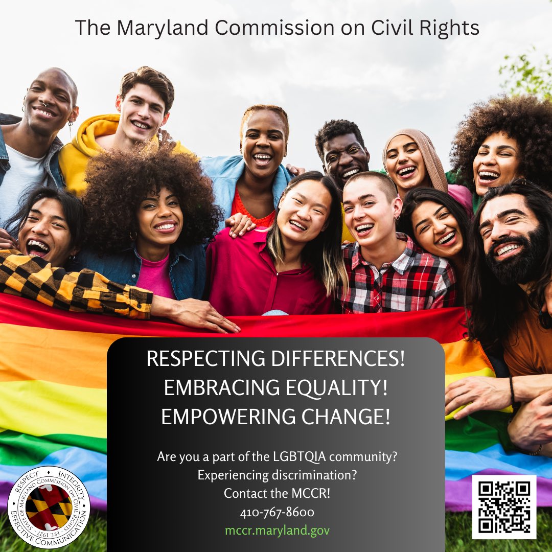 Happy Pride Month from MCCR!

#PrideMonth #Pride2024 #HateHasNoHomeHere #MCCRunited
#RespectingDifferences #EmbracingEquality #EmpoweringChange