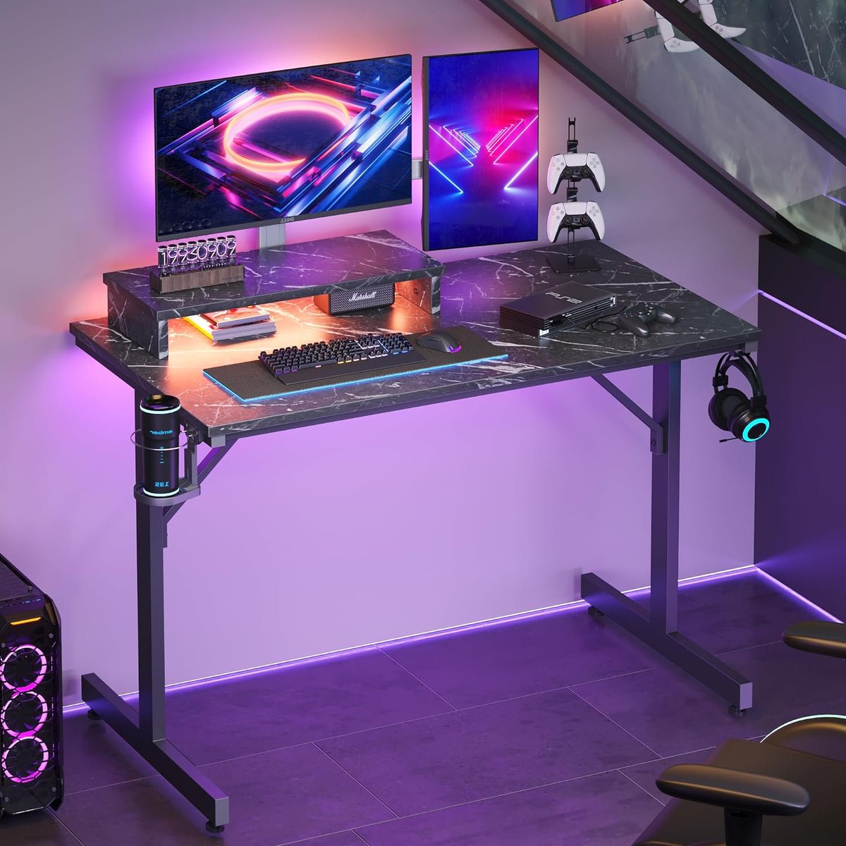 BlueBugDeals's tweet image. Bestier Small Gaming Desk with Monitor Stand is now 39% OFF

amazon.com/dp/B0C8RYPSCF?…

#gaming #gamingsetup #gamification