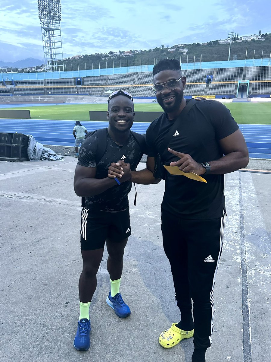 Jamaica 🇯🇲 X Kenya 🇰🇪 Link up 🔗 🤜🏽🤛🏽