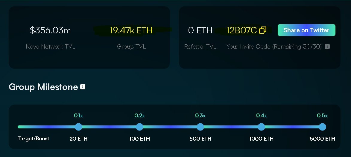 🪂Don't miss the grand Airdrop from #zkLink!
app-zkIink.com
💵>💸Boost my team 0.5х $ZKL invite Code:  12B07C
#zkLink #ZKL #AggregatedL3 $zkling #zkLinkNovaAggParade $zkLink $ZKL #NovaRollup #AggLayer3 #zkLinkNova #zkLinkNovaAggParade #zksync