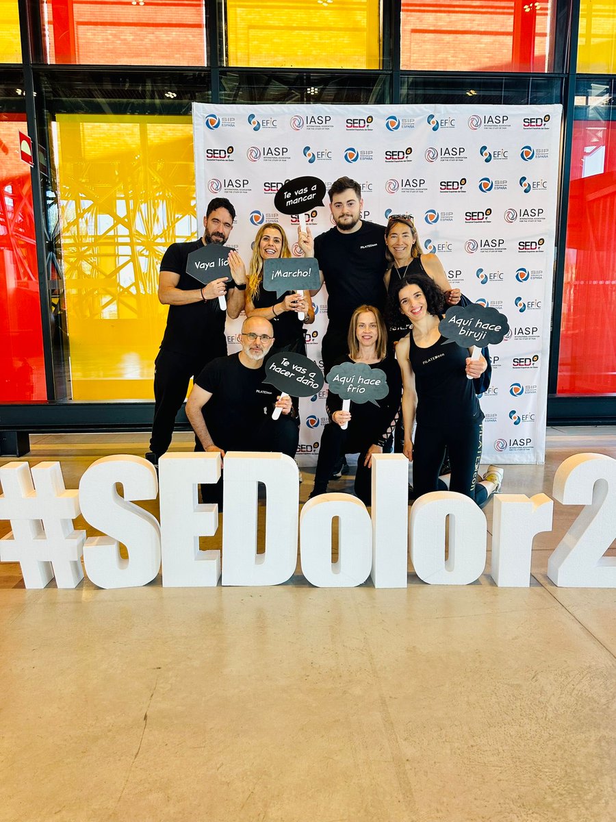 Despidiendo el XX Congreso Dolor 2024 con PilatesLeon #SEDolor24 ⁦<a href="/pilatesleon/">PILATESLEON</a>⁩