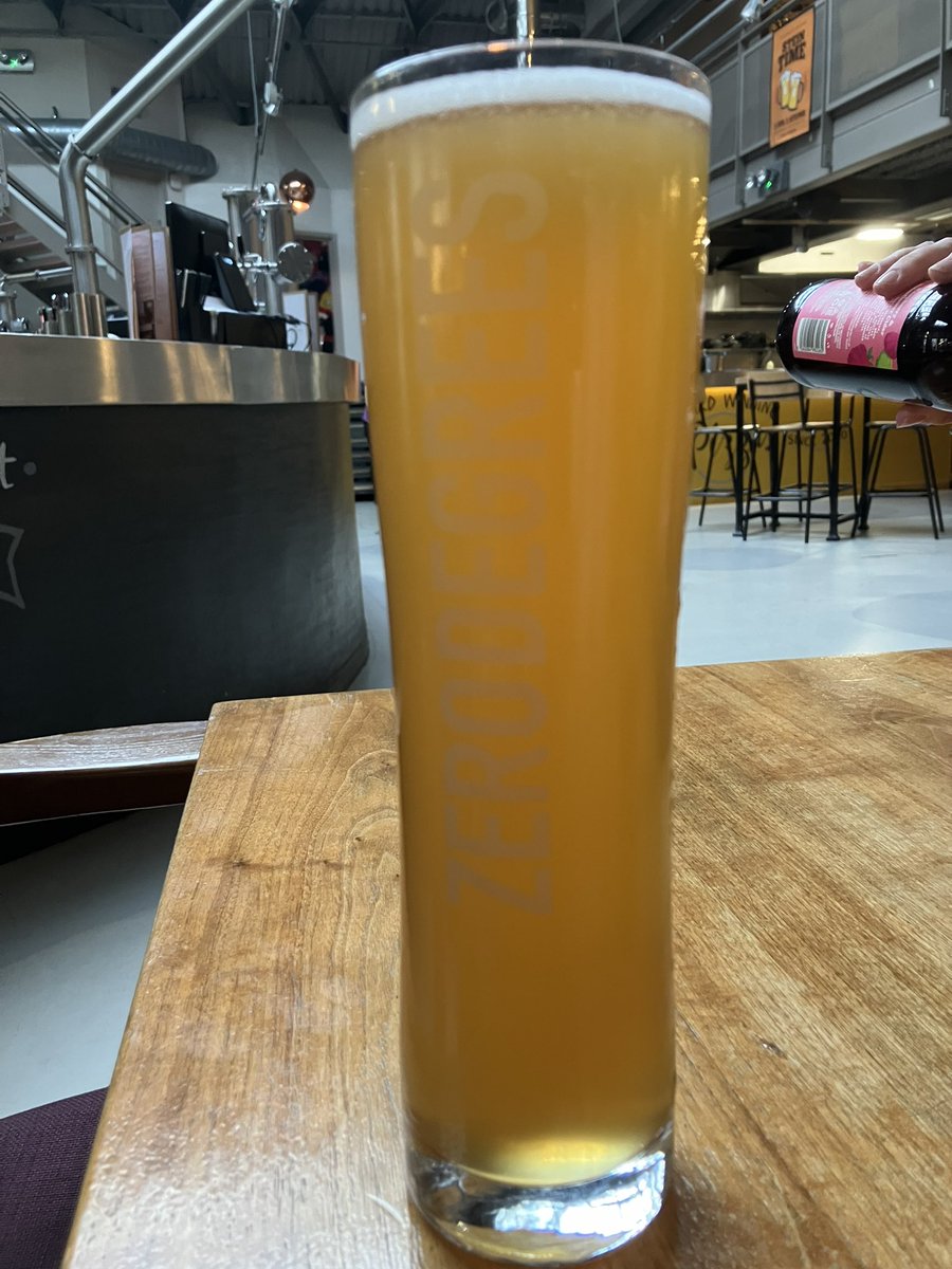 GoodersFMS's tweet image. Mango Beer #ZeroDegrees