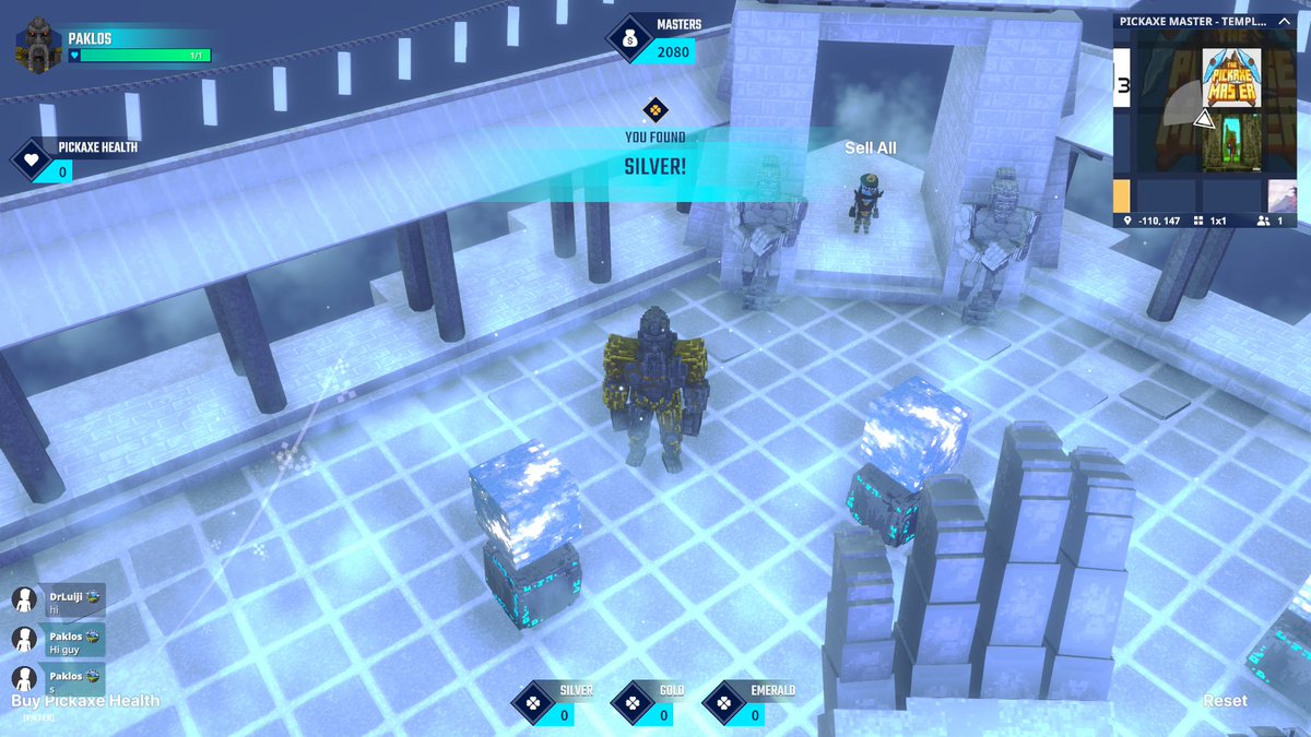 Paklos_'s tweet photo. New score @Pickaxe_Master @TheSandboxGame #italiandiamonds https://t.co/XMt66W8XAW