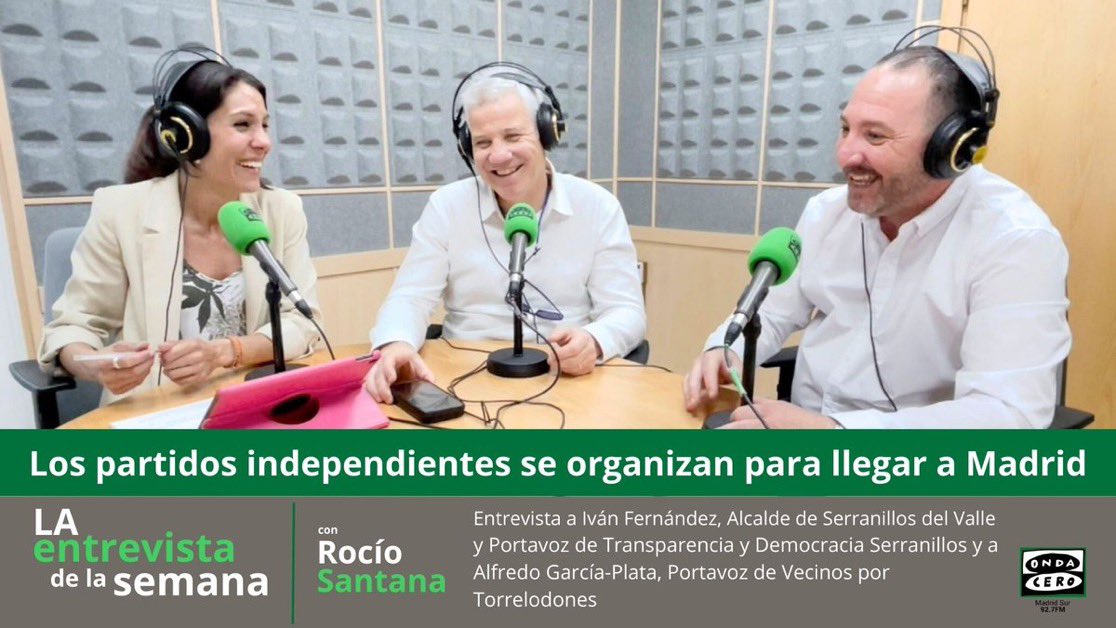 Otra forma de hacer política es posible SIEMPRE 💙
Ahora un proyecto que arranca, pronto una realidad que permitirá a los municipios tener voz y voto en la #ComunidaddeMadrid 💪
Gracias a @rocio_santana_on_air por su amabilidad y cariño

youtu.be/tzqTMOXXmxk