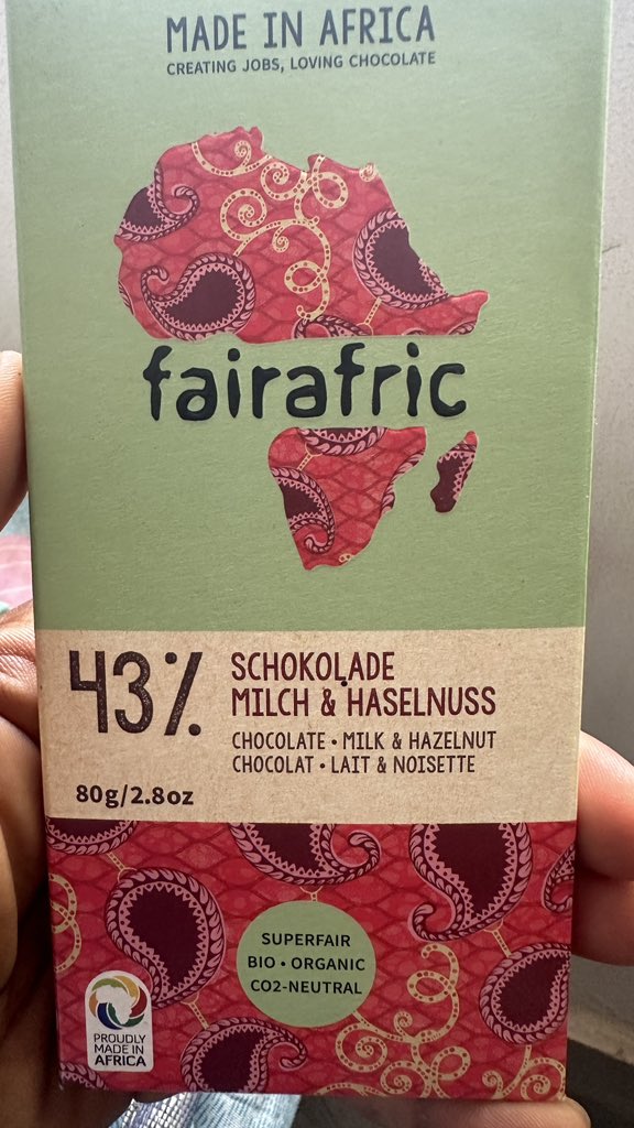 aacaesar1's tweet photo. Proudly Made in Ghana @fairafric_gh https://t.co/pAMtu7IRxB