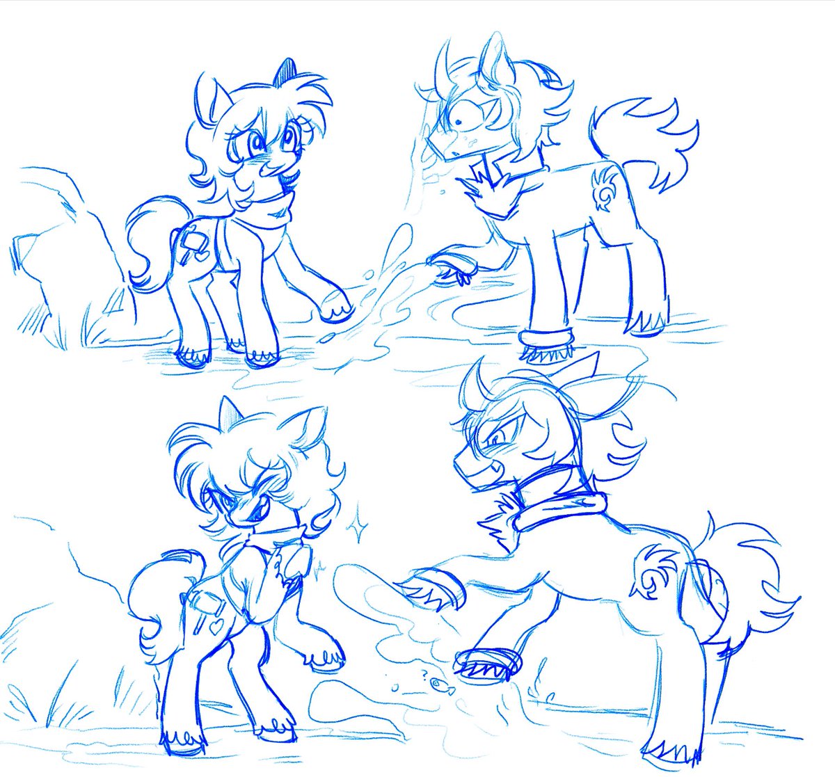 MochaPee_slay's tweet photo. Shadow and Amy were splashing in the stream and shadow went a lil overboard Hehe ππ¦
#shadamy #shadowthehedgehog #amyrose #mylittlepony #sketch #splishysplashy ππ€ https://t.co/U8PYYE2oFC