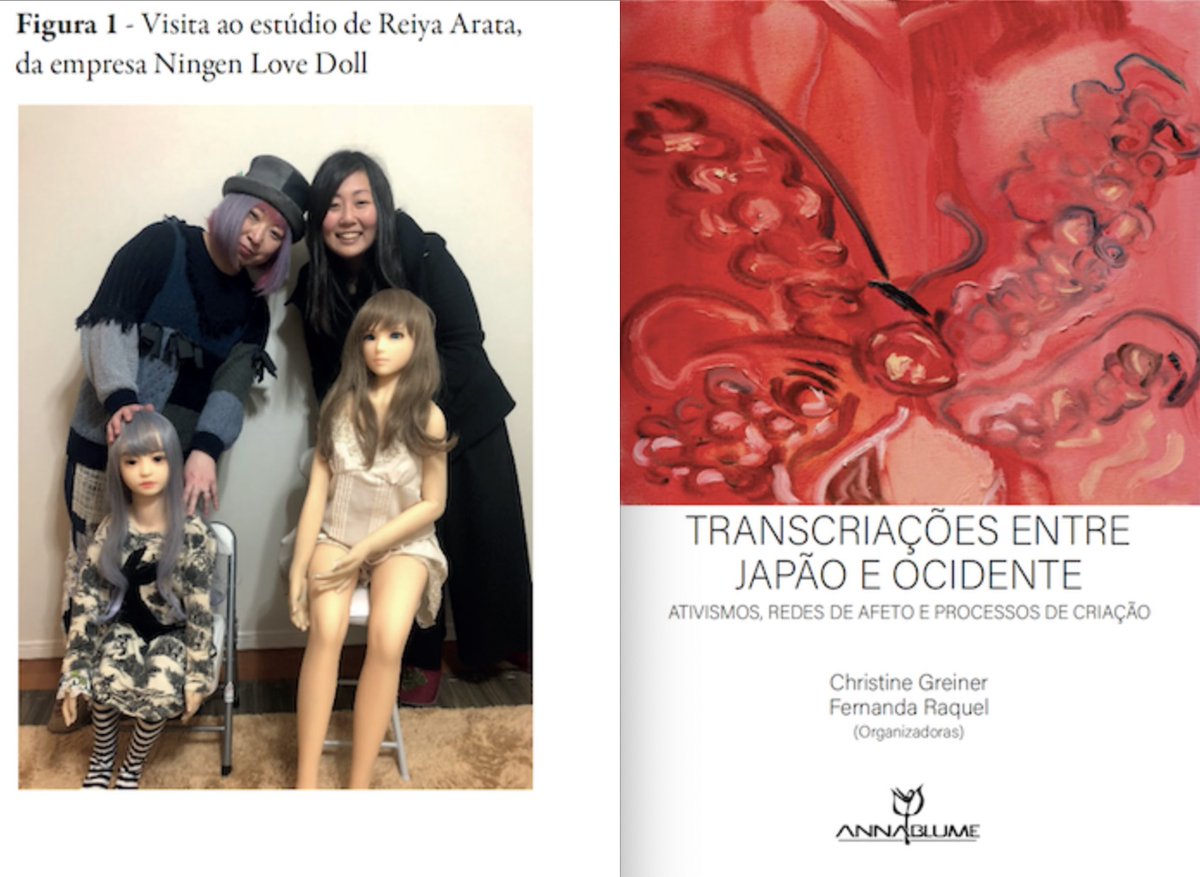 アニエス.ジアール (@agnesgiard) on Twitter photo Christine Greiner (Univ. catholique de Sao Paulo) a fait traduire en Portugais un de mes articles pour un livre collectif urlz.fr/qRDy. S'y trouve une géniale enquête sur ningenlovedoll.com (une fausse "usine de #poupées humaines") signée <a href="/beatrizaoki/">beatriz aoki</a> <a href="/NLD_Osaka/">人間ラブドール製造所|逆転変身専門店</a> Christine Greiner (Univ. catholique de Sao Paulo) a fait traduire en Portugais un de mes articles pour un livre collectif urlz.fr/qRDy. S'y trouve une géniale enquête sur ningenlovedoll.com (une fausse "usine de #poupées humaines") signée <a href="/beatrizaoki/">beatriz aoki</a> <a href="/NLD_Osaka/">人間ラブドール製造所|逆転変身専門店</a>