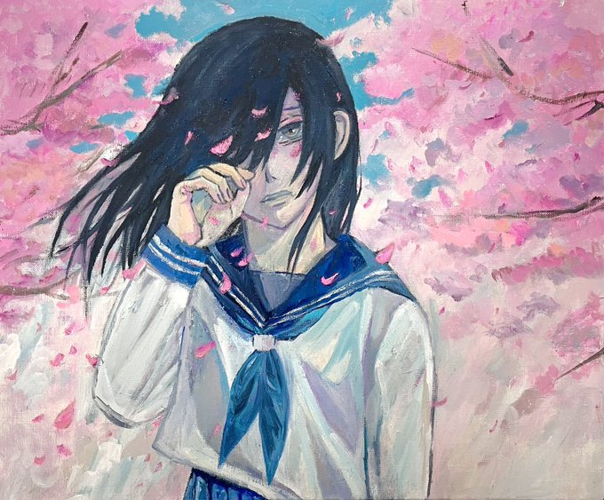 「long hair tears」 illustration images(Latest)