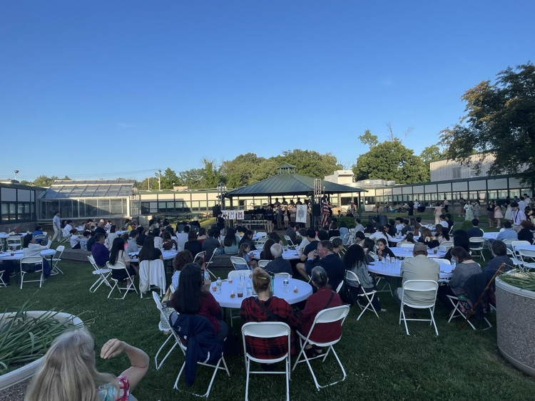 CresskillMSHS's tweet photo. The Music Department's Cabaret Night event was a picture perfect evening! Congratulations to the newly inducted Tri-M Honor Society students! 🎶👏🐾 https://t.co/1irZUfPL0f