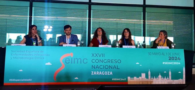 Elisa Rubio y Andrea Aira participaron en la reunión científica de <a href="/GEMBIOTA_SEIMC/">@GEMBIOTA_SEIMC</a> explicacando la  creación del banco de heces para TMF y la aplicación en el tratamiento de la infección de Clostridiodes difficile. No os perdáis la cuenta de X <a href="/GutBio_Clinic/">Banc Microbiota Catalunya. Seu Clínic</a>