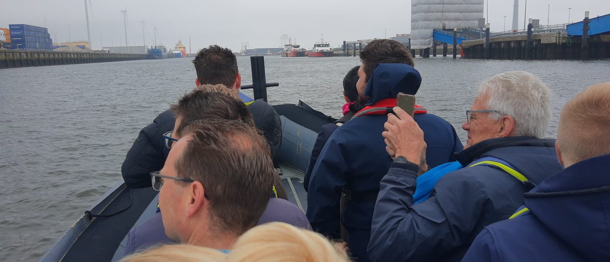 Werkbezoek #Eemshaven met o.a. <a href="/Eurofractie/">ChristenUnie Europa</a>
