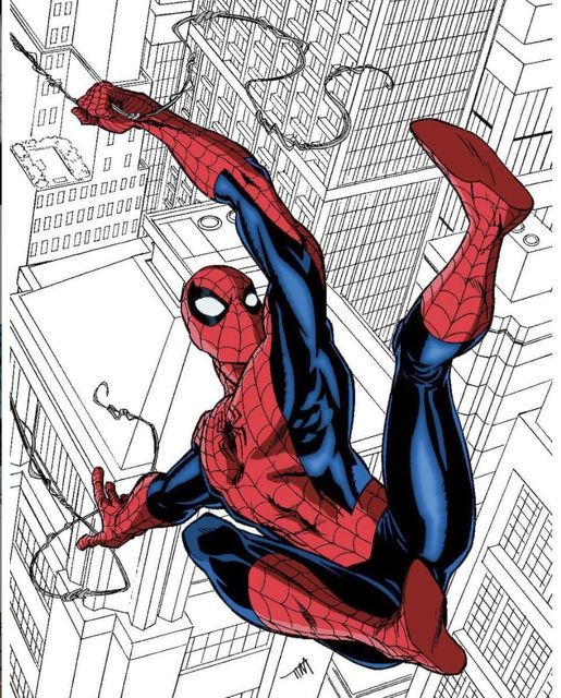 MakeMyComicRare's tweet photo. Friendly Neighborhood #SpiderMan!!! Art by #TimLevins https://t.co/6NPShkF8A9