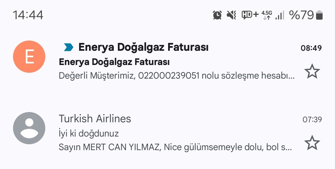 Doğum günümde de mi