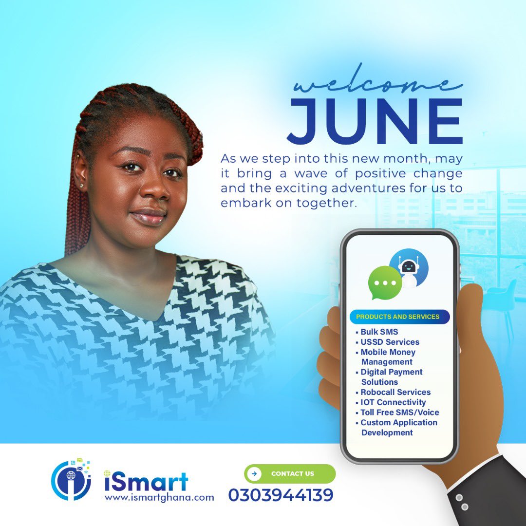 ismartgh's tweet photo. Embrace the winds of change this June! y #iSmart #ChangelsGood #EmbraceChange #JuneVibes #FreshStarts #PositiveChnages https://t.co/VoSqwfvDHc