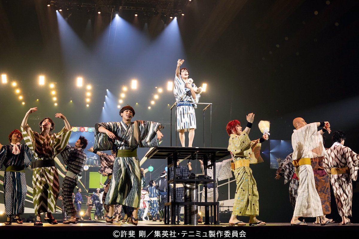 mediact_info's tweet photo. 【公演レポート】
ミュージカル『テニスの王子様』4thシーズン Dream Live 2024～Memorial Match～東京公演レポート

写真5枚掲載！
https://t.co/3qYphH1vge

#テニミュ #ドリライ #ドリライ2024 #今牧輝琉 #山田健登 #原貴和 #持田悠生 #塩田一期 #富本惣昭 #大友海 #寶珠山駿 #岩崎悠雅 #りょうた #戸塚世那 #市川愛大