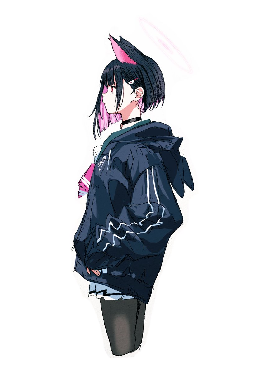 カズサ(ブルーアーカイブ) 「描き出しのバランスがダメ過ぎる 」|null∞llun TaKaのイラスト