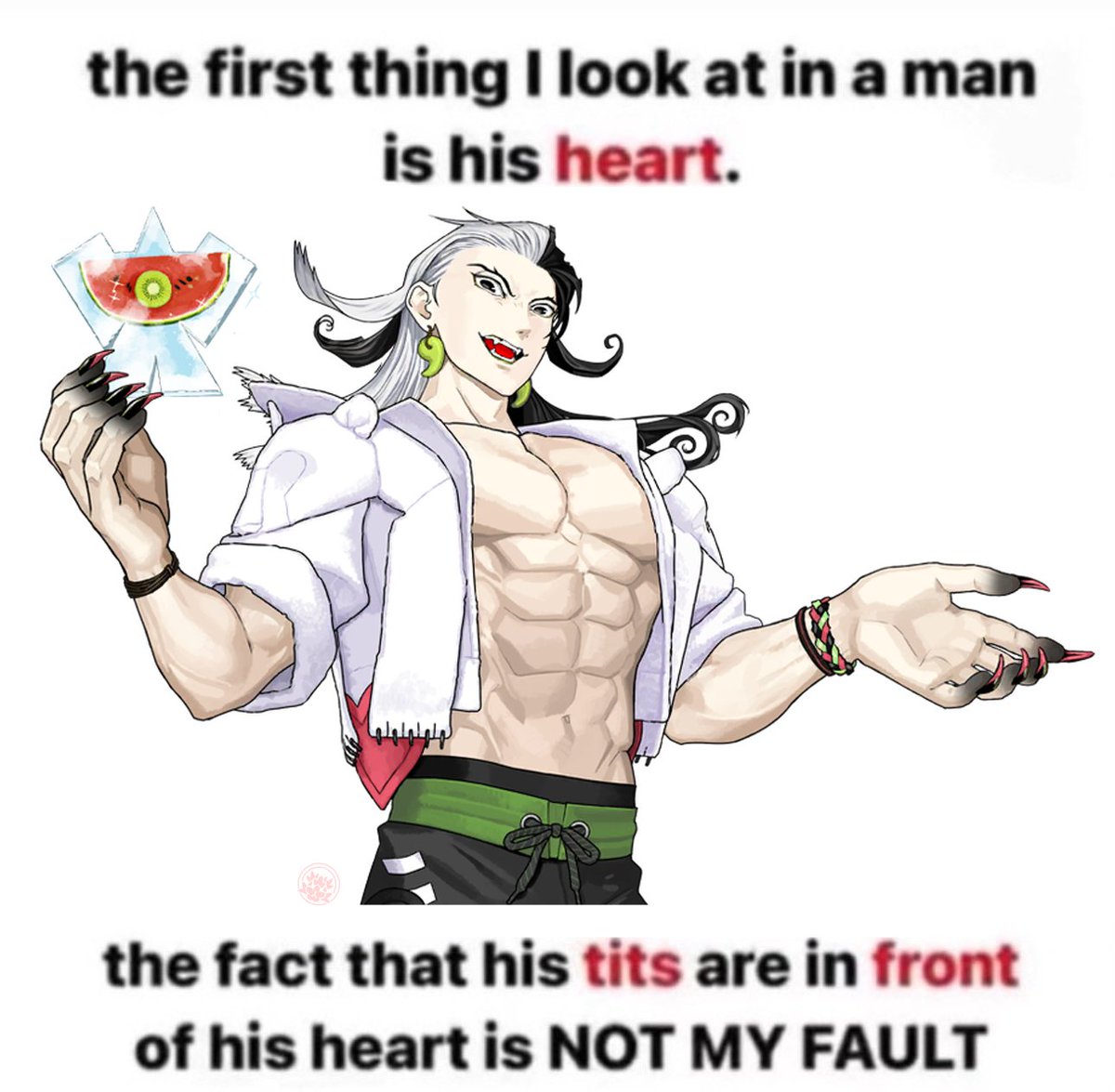 carlikun's tweet image. yep, not my fault douman's tits are out there, in the openー