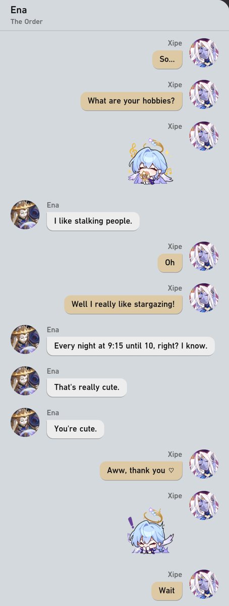 lissebulle's tweet image. happy pride month to my favorite nongendered cosmic yuri ✴️🫧 #HonkaiStarRail #Xipe #Ena #aeons #aeontwt #xipena