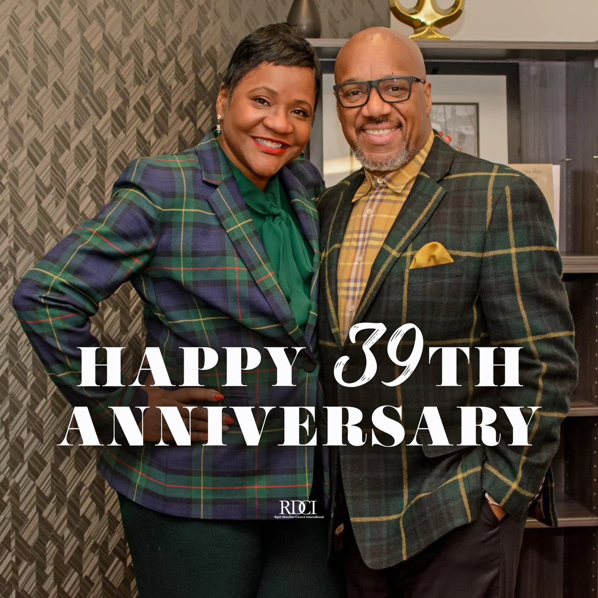 We're shouting Happy 39th Anniversary to our awesome pastors, @pastorbailey &amp; Dr. <a href="/marcia_bailey/">marcia bailey</a>! Thank you for your love, compassion, guidance and leading by example. We love you!