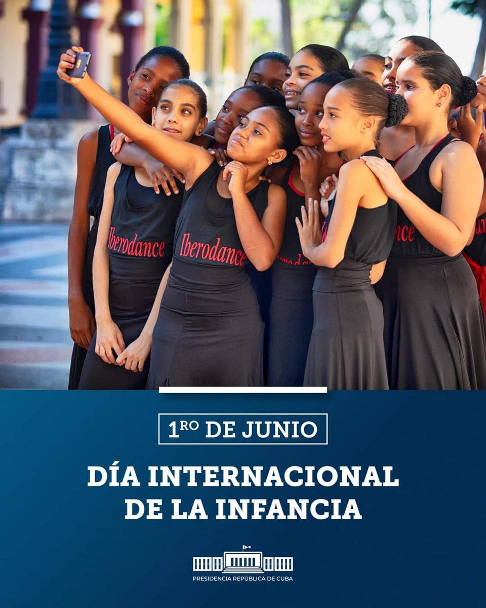 🇨🇺Por la esperanza del mundo, por su bienestar y su futuro, batalla #Cuba. Para la Revolución Cubana todos los días son el #DíaInternacionalDeLaInfancia.
#MujeresEnRevolución