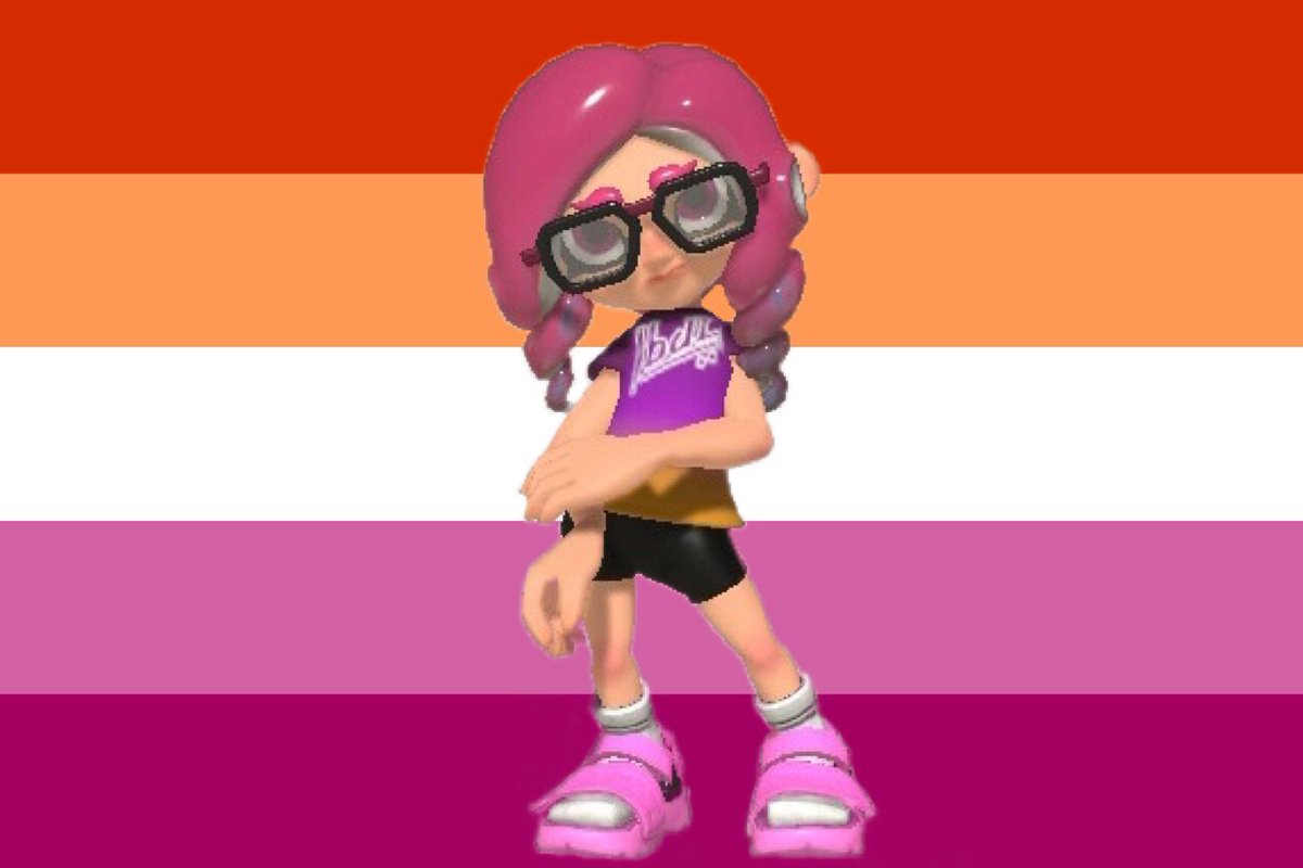 Octo_MoonLight's tweet photo. Happy pride month everyone here are my ocs sexuality for pride month (1/2) #Splatoon3 #Octolinggirl #nonbinaryinkling #nonbinaryoctoling #mylgbtqsplatoonoc https://t.co/ROBRyEUdGY
