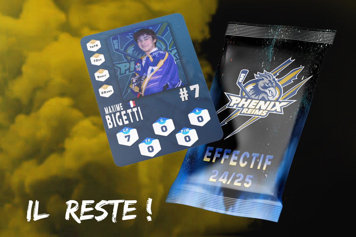 🚨↔️T R A N S F E R T S     2 0 2 4 - 2 0 2 5

Prolongation ✅🔛

Nous avons le plaisir de vous annoncer la prolongation de notre défenseur Maxime Bigetti, qui sera de l’aventure avec les Phénix pour la saison 2024/2025.