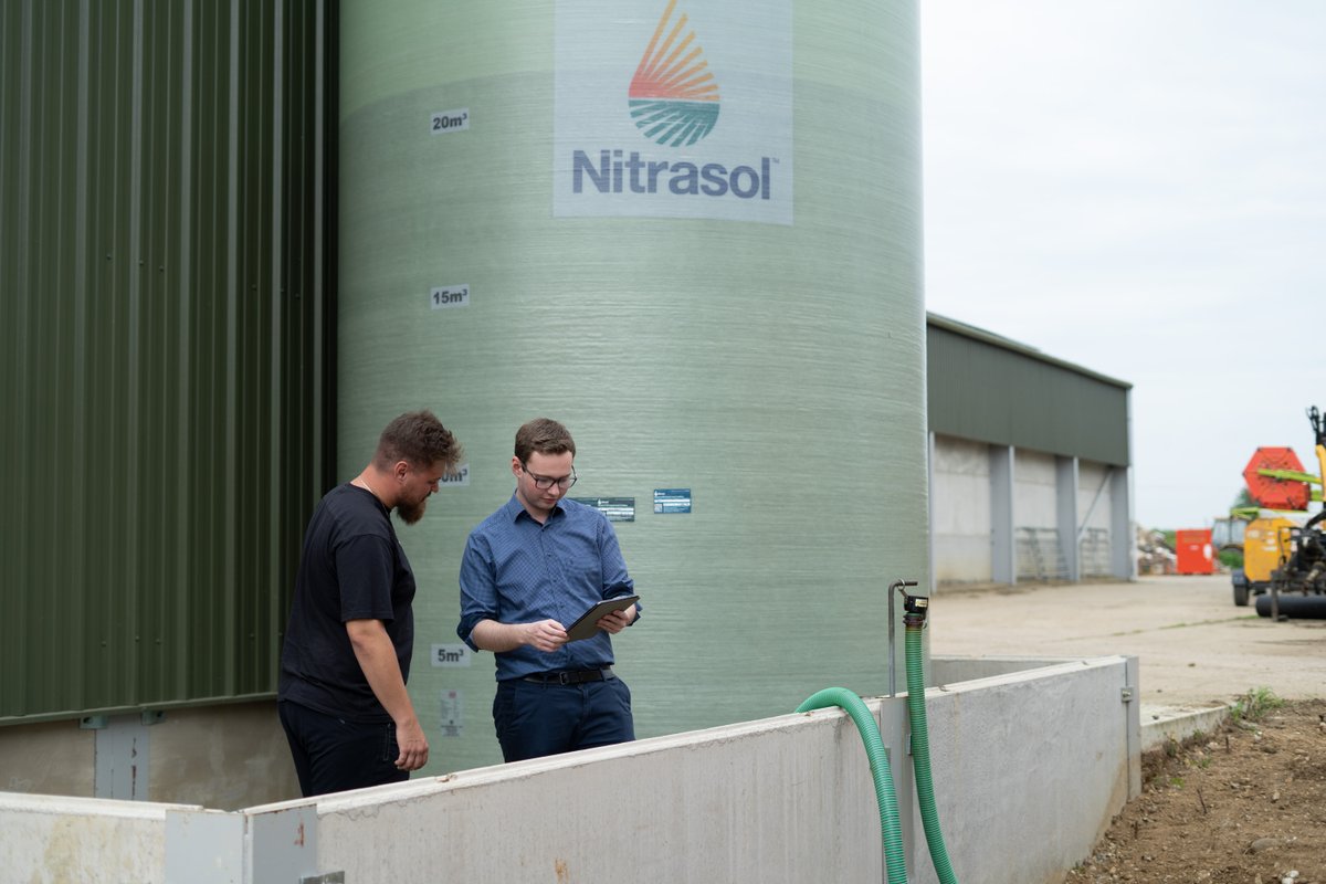 NitraSol's tweet photo. Designed with fully bunded systems, contained vessels, and specialist pipework, we efficiently eliminate double-handling, waste, and contamination risks 💧
#LiquidFertiliser #Fertiliser #Farming #Bunding #SustainableFarming #Contamination https://t.co/FLXxVlLvIK