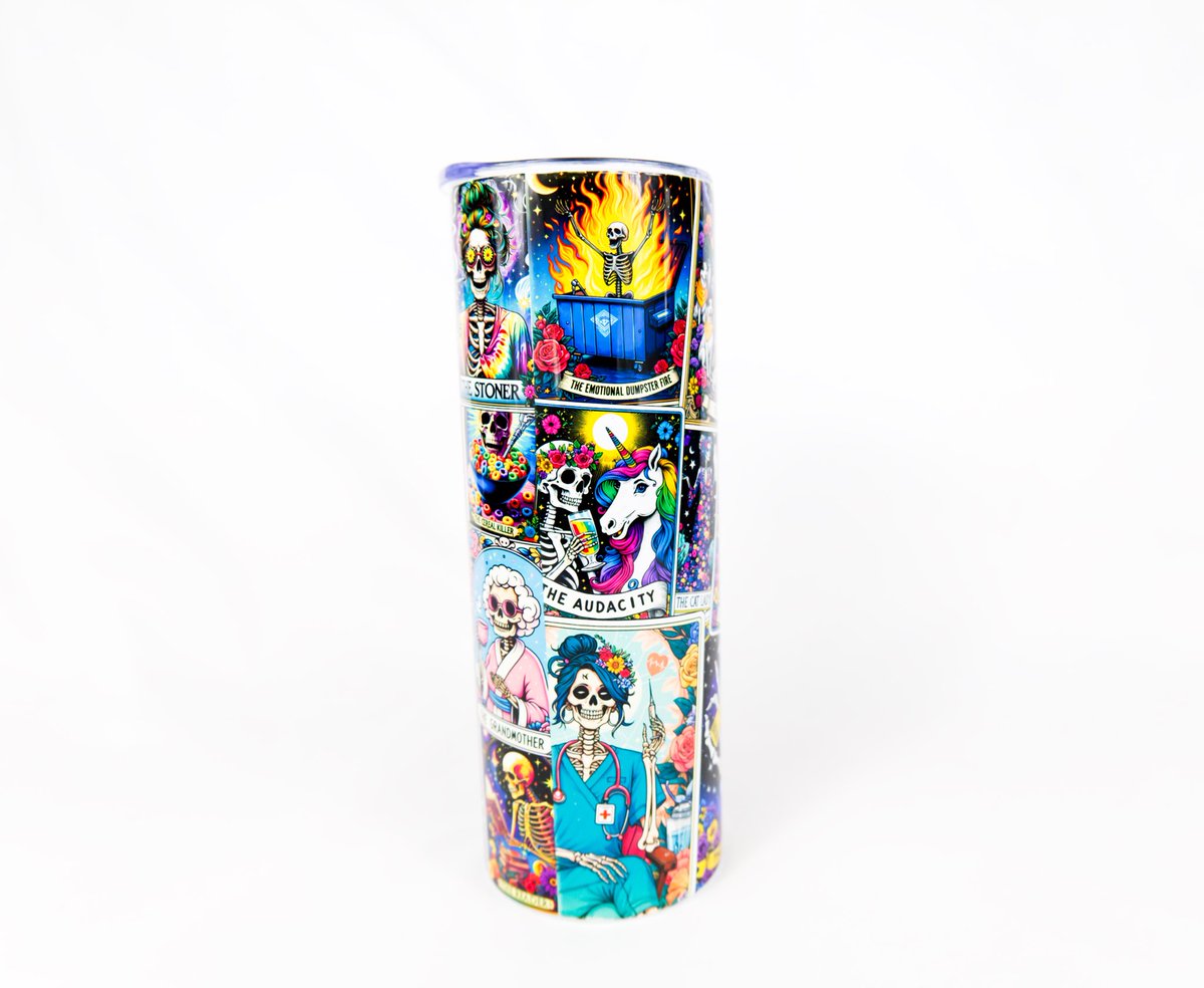 AJUniqueC's tweet photo. Stunning Vibrant Tarot Card 20oz Tumbler Is Now Available On The Website Look At The Beautiful Colors And Details So Gorgeous 💕

You Need This Tarot Card Tumbler In Your Life 🥹😱
Shop: https://t.co/nhodeBntEX

#cupoftheday #drinkwater #tarot #onthegotumbler #tumblers https://t.co/XO6xgMwItk