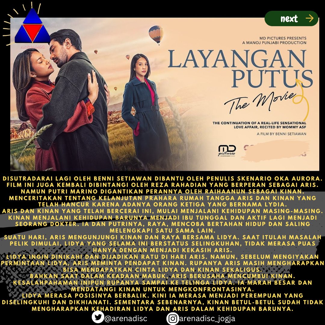 arenadisc's tweet photo. #isiFilmJogja #copyfilmjogja #copyfilmbaru #isifilmbaru #FilmDrama #Bollywood #FilmHoror #Thriller #upcomingmovie
#kartun #animasi #bioskoponline #horor #bioskopindonesia #cinema #LK21 #theater21 #Studio21 #EmpireXXI #Premier #FilmViral #Vina #FilmHantu #BoxOffice #BioskopTransTV https://t.co/AgCfQ89CCj