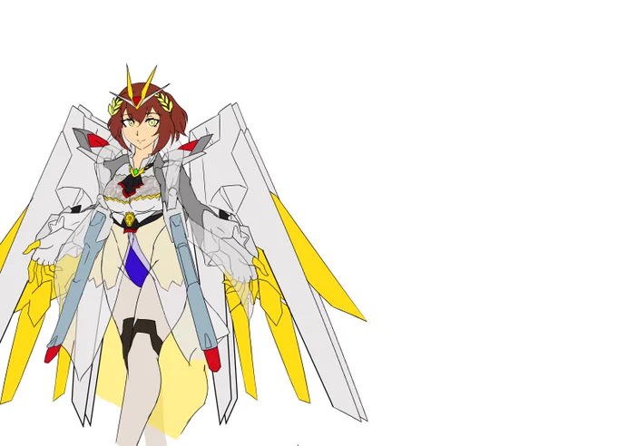 まだ修正入るかもだし完全にタイミング逃したけどマイフリちゃんの設定画です 