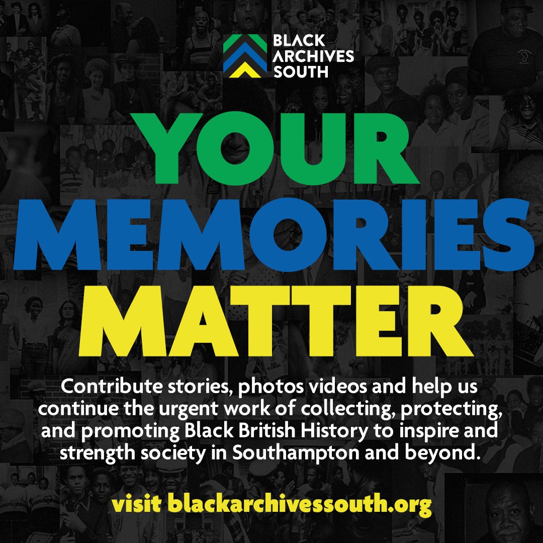 We need your support! Share your passion for Black British History and help Black Archives South by becoming a contributor. Join us in the crucial work of collecting, safeguarding, and promoting Black British History to inspire and empower our community.

bit.ly/49qFHDp