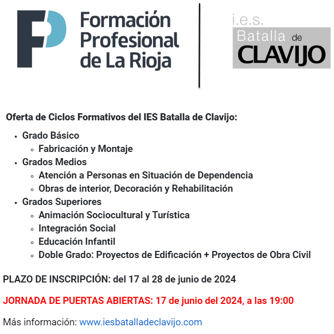 Oferta Educativa 24/25