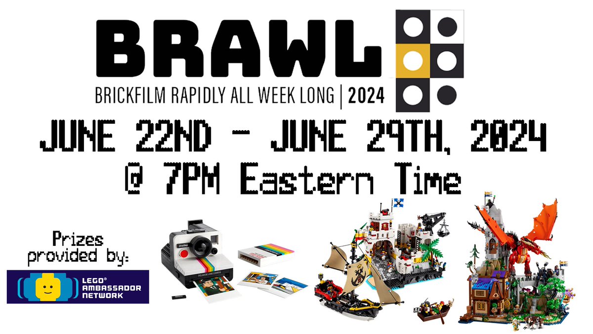 #BRAWL2024 IS ON ITS WAY! Go check out the announcement video and full rules! youtu.be/3CK_7CLPlzs?fe… bricksinmotion.com/forums/topic/3…