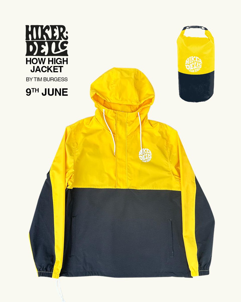 For the final time ever, we are once again linking up with <a href="/Tim_Burgess/">Tim Burgess</a> to offer these increasingly iconic How High jackets.

Available for pre-order 9th June at hikerdelic.com
