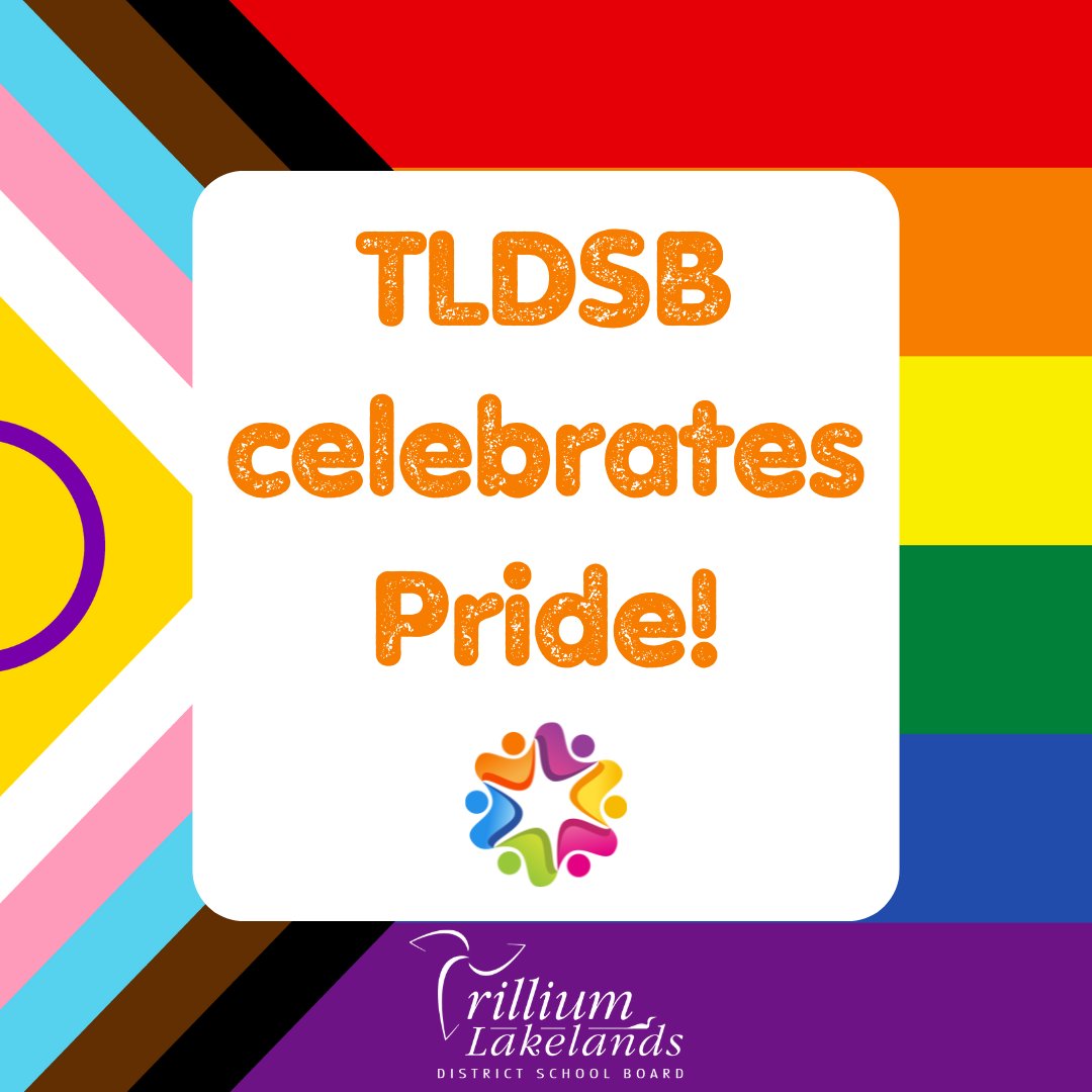 TLDSB celebrates Pride! We recognize the positive impact that 2SLGBTQIA+ people have had on history, and work to ensure a continued commitment to equity, dignity, well-being, diversity, &amp; inclusion for all in TLDSB. Learn more:  ow.ly/t8LV50S4qXE #Pride2024 #InclusionForAll