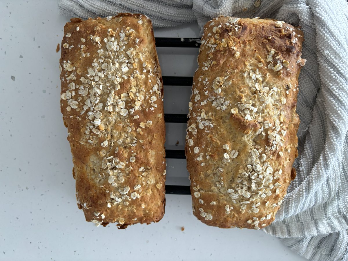 Mutleyrocks's tweet image. Saturday Soda Bread fresh from the oven.