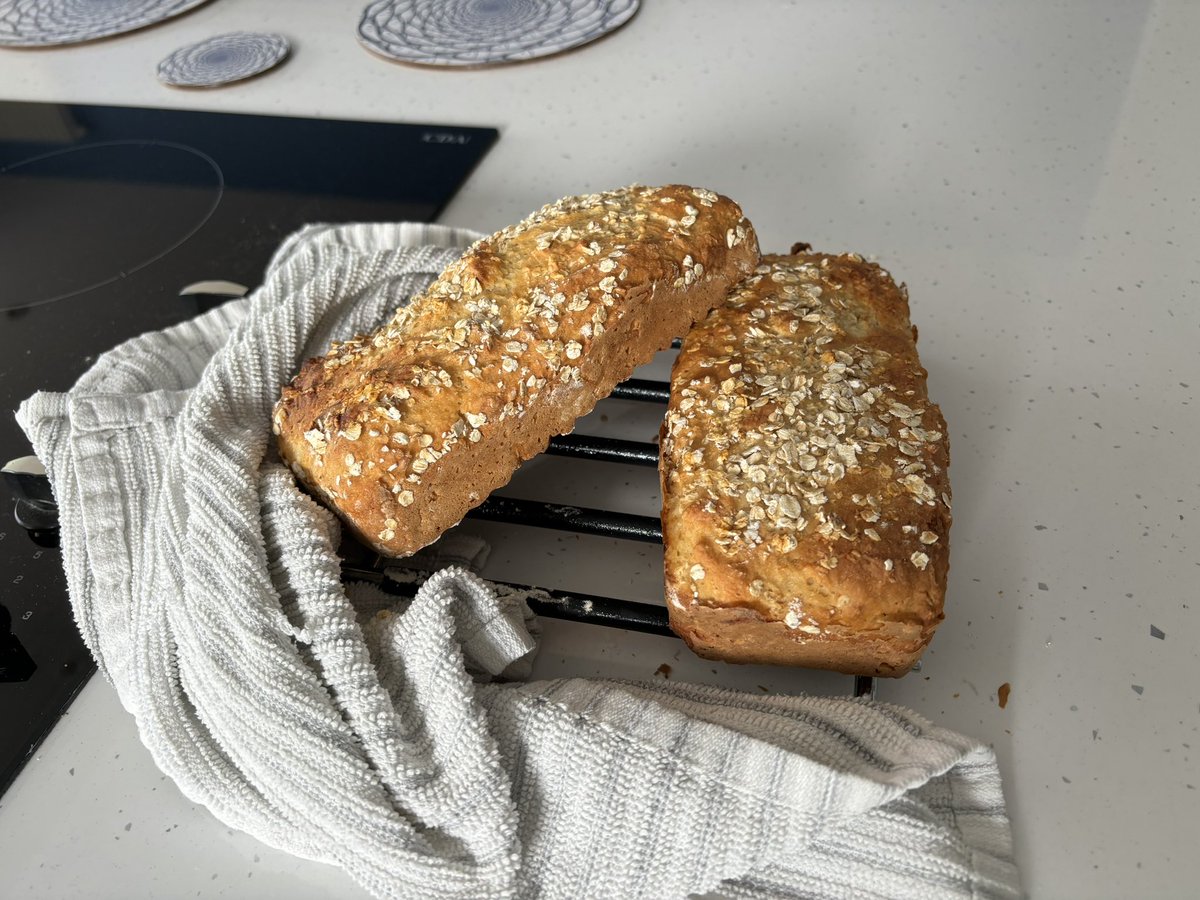 Mutleyrocks's tweet image. Saturday Soda Bread fresh from the oven.