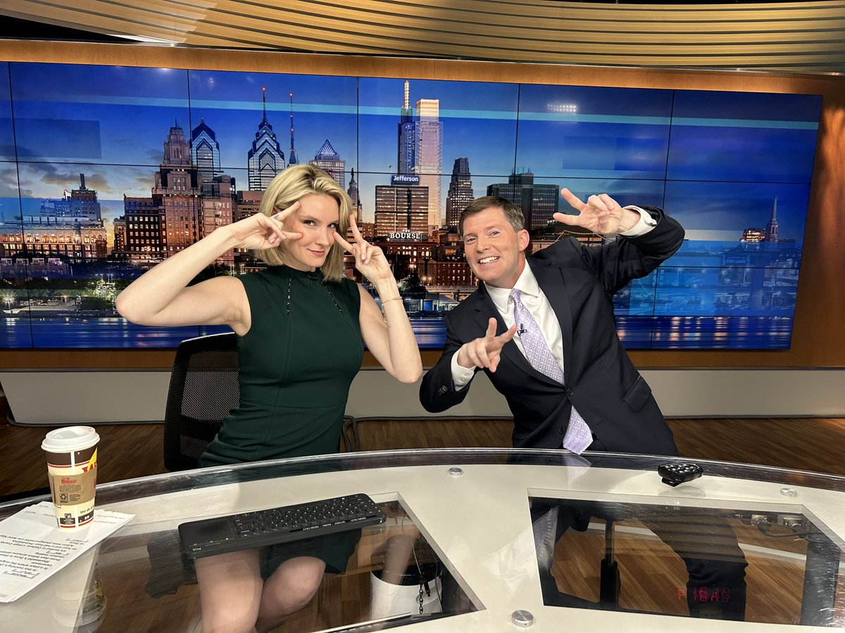 <a href="/MaggieKent6abc/">Maggie Kent</a> and I are giving today a perfect 10! Don’t forget to tip your favorite weekend morning team! 😂