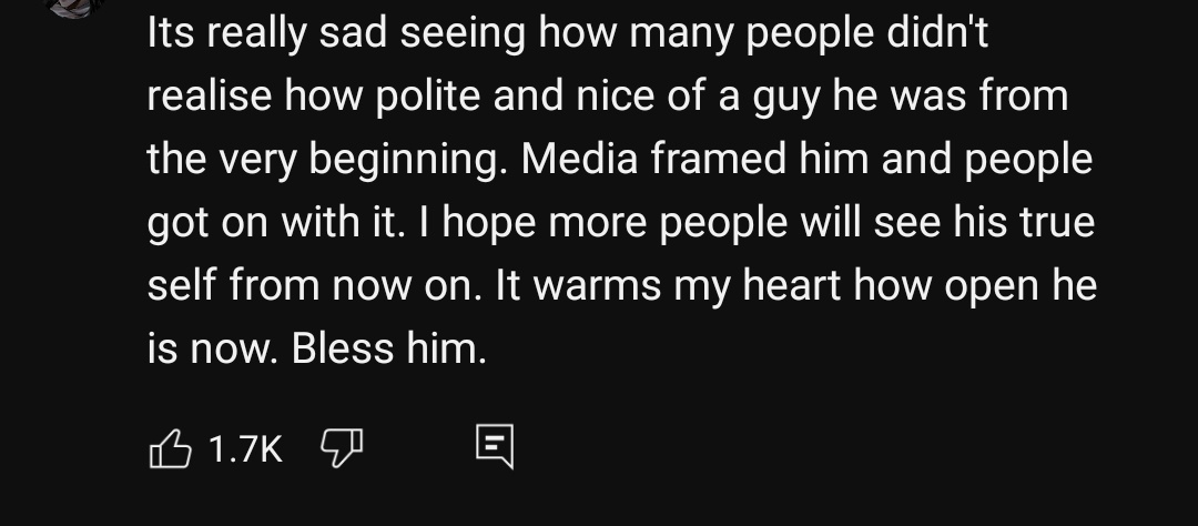 ZonTheStairway's tweet photo. I found this comment on Hot ones Zayn's EP on YouTube, and i feel the exact same like half the comments are talking about how polite and nice he is and i just wanna scream into the void that HE HAS ALWAYS BEEN LIKE THAT BUT NO ONE WANTED TO SEE IT https://t.co/67UeT6o8kO