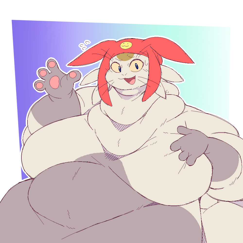 Artsatsu's tweet photo. [cw: fat]
He is cute https://t.co/M2Ef8tvYzc