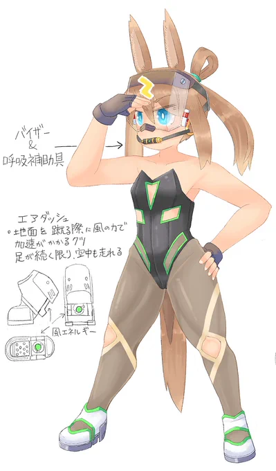 【新作】エルダちゃんの仕事着!普段着はまた今度 