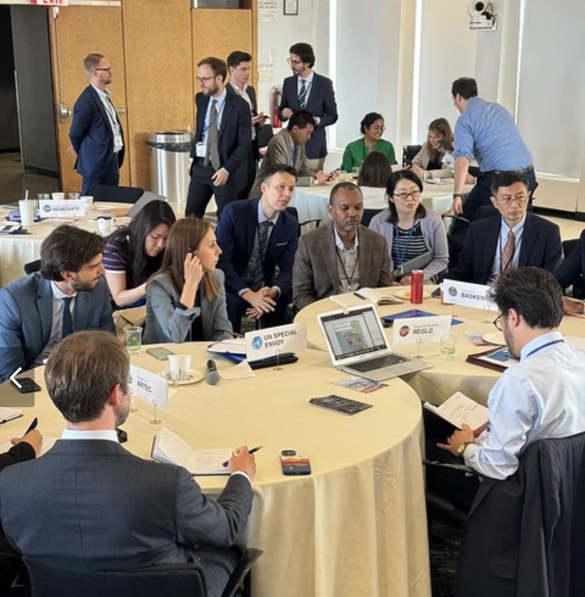 Arthur Boutellis (@aboutellis) on Twitter photo Another great <a href="/ColumbiaSIPA/">Columbia | SIPA</a> KENT Global Leadership Program <a href="/JGuehenno/">Jean-Marie Guéhenno</a>, with particular focus on #technology this year, including a new simulation I ran of inter-state negotiations in-person & online including #cyber attacks. Thanks <a href="/UNDPPA/">UN Political and Peacebuilding Affairs</a> MSU <a href="/Jason_Healey/">Jay Healey</a> <a href="/ipinst/">Intl Peace Institute</a> for mentoring! Another great <a href="/ColumbiaSIPA/">Columbia | SIPA</a> KENT Global Leadership Program <a href="/JGuehenno/">Jean-Marie Guéhenno</a>, with particular focus on #technology this year, including a new simulation I ran of inter-state negotiations in-person & online including #cyber attacks. Thanks <a href="/UNDPPA/">UN Political and Peacebuilding Affairs</a> MSU <a href="/Jason_Healey/">Jay Healey</a> <a href="/ipinst/">Intl Peace Institute</a> for mentoring!