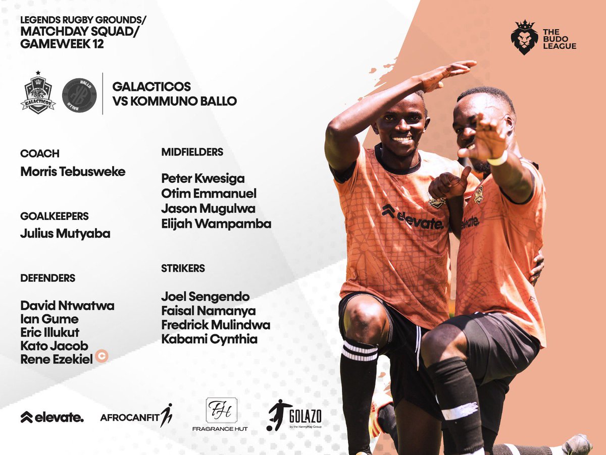 Galacticos_15's tweet photo. 🌟⚽️ Game Day Alert! ⚽️⭐️

Here’s how we lineup against @KBallo19 this Sunday at @LegendsKla 

#TBL7
#ItsComingHome
#ForAmr

Powered by @UgElevate 🚀 https://t.co/MV9wQ0CZHR