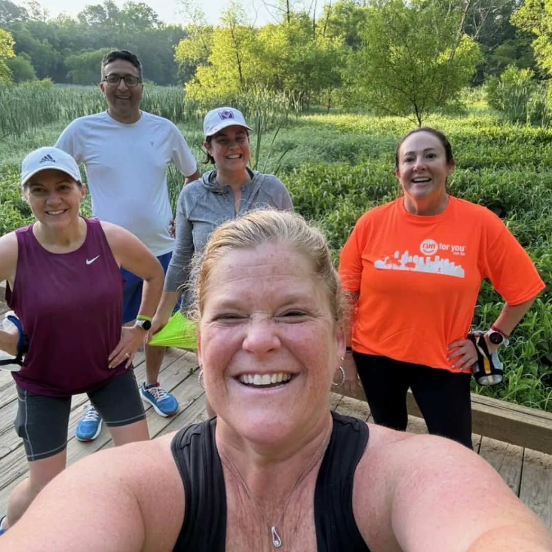 JPersinski's tweet photo. Blessed to start my day getting miles in with friends! #runfar #runningwithfriends❤️ #rfyl https://t.co/R4PNVNMkyq